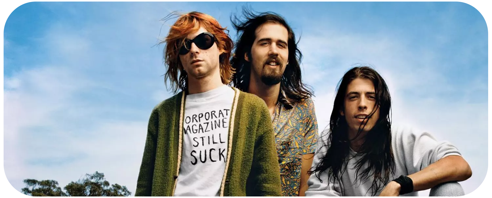 Nirvana promo shoot