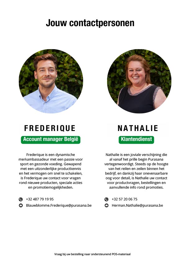 Dit is de Purasana promofolder.