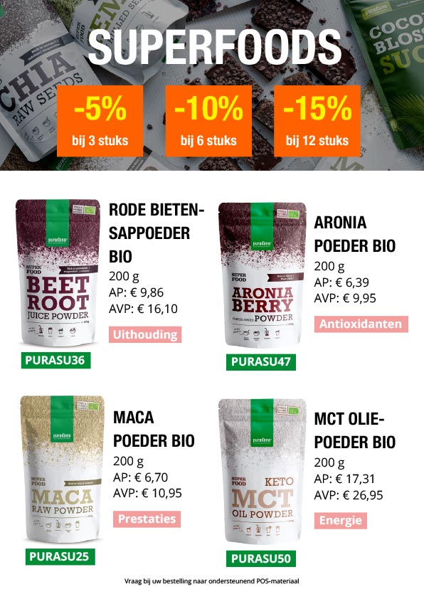 Dit is de Purasana promofolder.