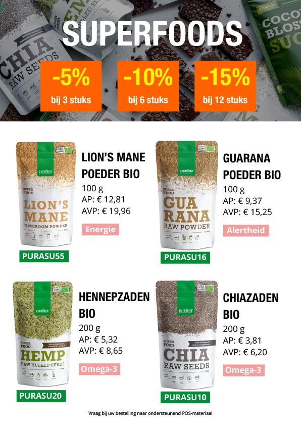 Dit is de Purasana promofolder.