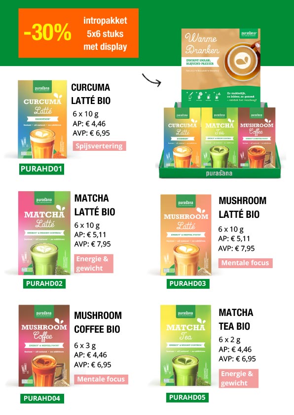Dit is de Purasana promofolder.